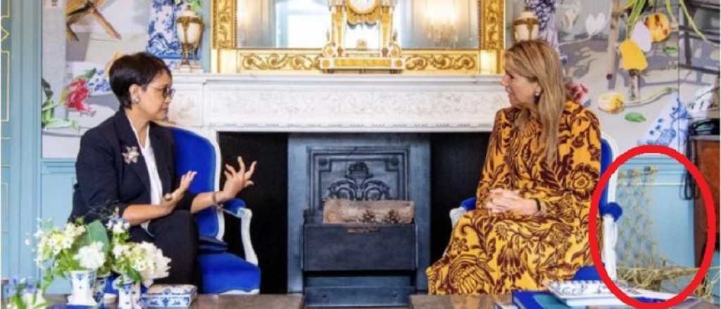 El peque&ntilde;o pero lujoso detalle del living de la reina M&aacute;xima 