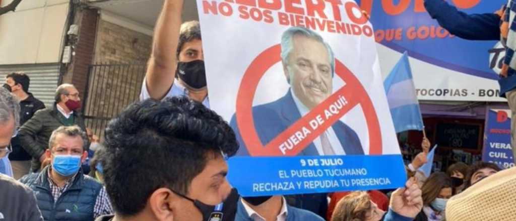 Incidentes en Tucum&aacute;n antes de la llegada de Alberto Fern&aacute;ndez