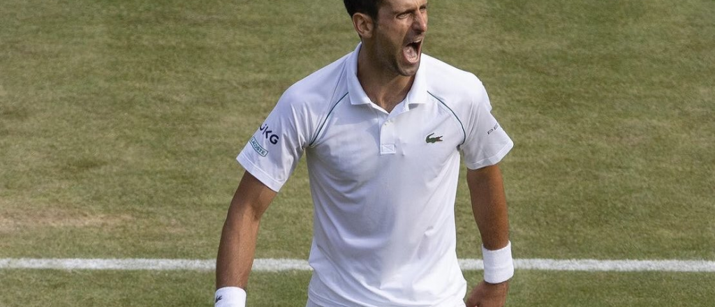Djokovic se metió en la final de Wimbledon e hizo llorar a Shapovalov