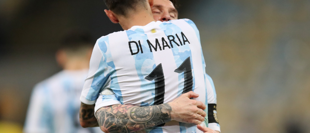 Video: el golazo de Di María contra Brasil