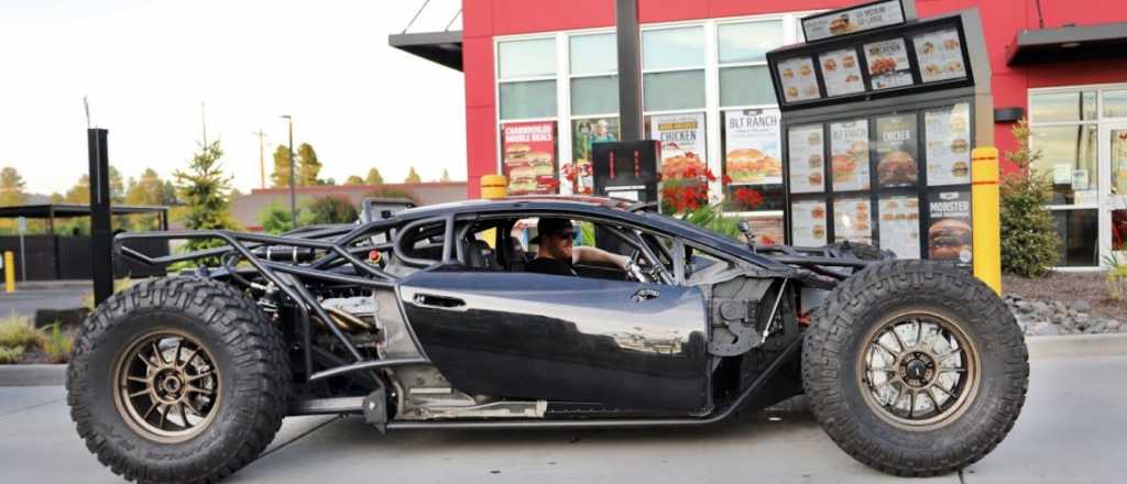 Video: no es el Batimovil, es un Lamborghini Huracán 4×4