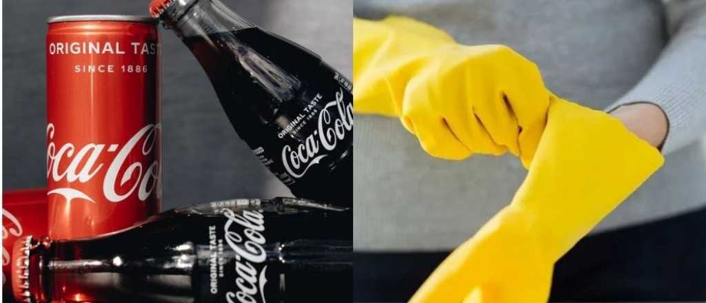 Así podés usar Coca-Cola para limpiar la casa 