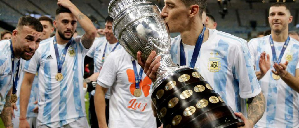 El impresionante tatuaje de Di Mar&iacute;a de la Copa Am&eacute;rica