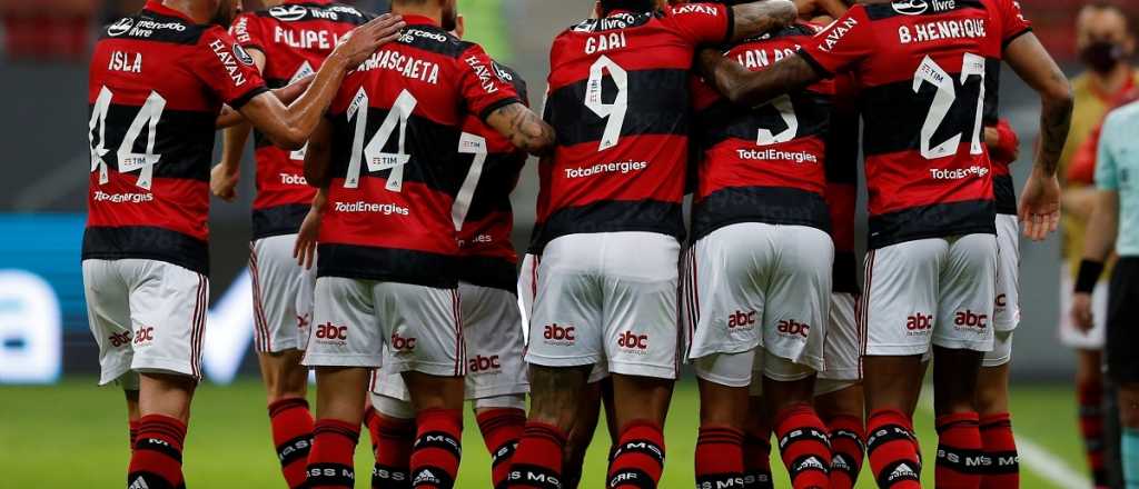 Flamengo humilló a Defensa y Justicia con un Gabigol intratable