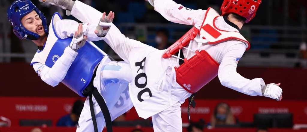Lucas Guzm&aacute;n no alcanz&oacute; el bronce en taekwondo
