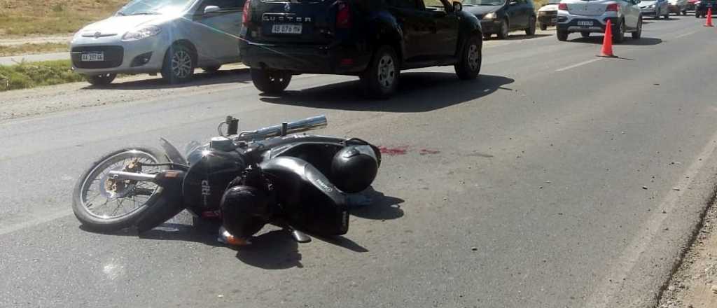 Murió un motociclista en la Ruta 7 a la altura de Santa Rosa