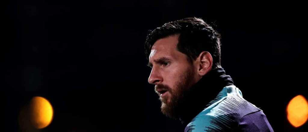 Messi recibió un llamado mientras el Barça anunciaba su salida