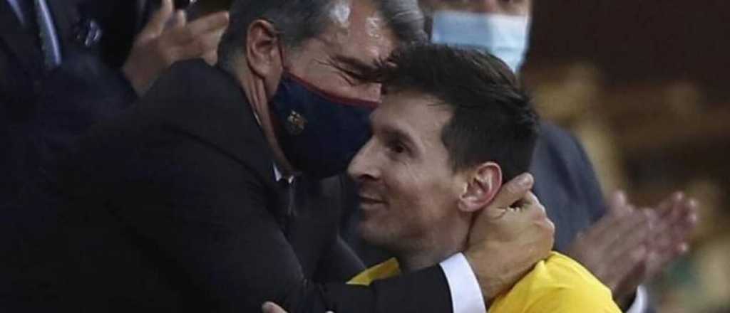 Gran expectativa en Barcelona por el encuentro entre Laporta y Messi