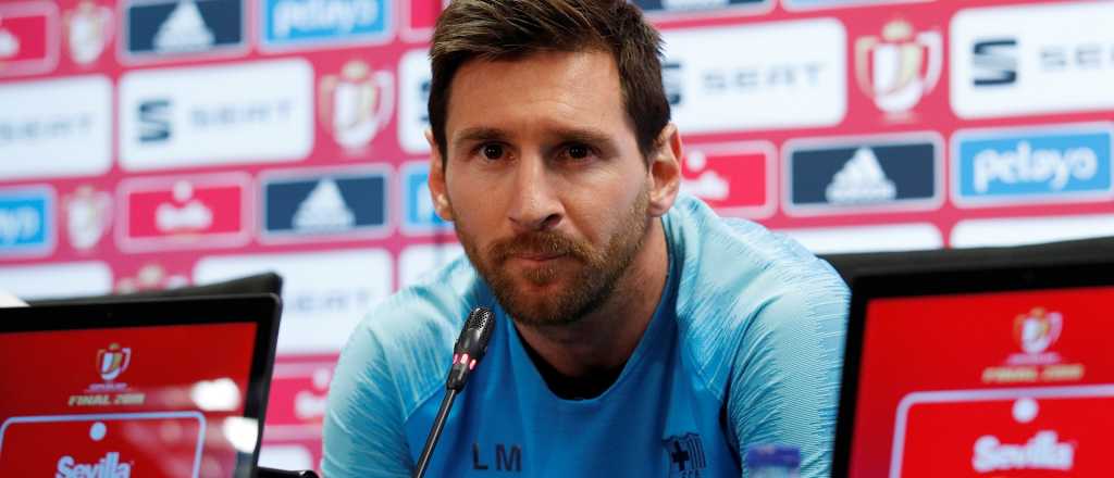 Messi se despide del Barcelona con una conferencia de prensa