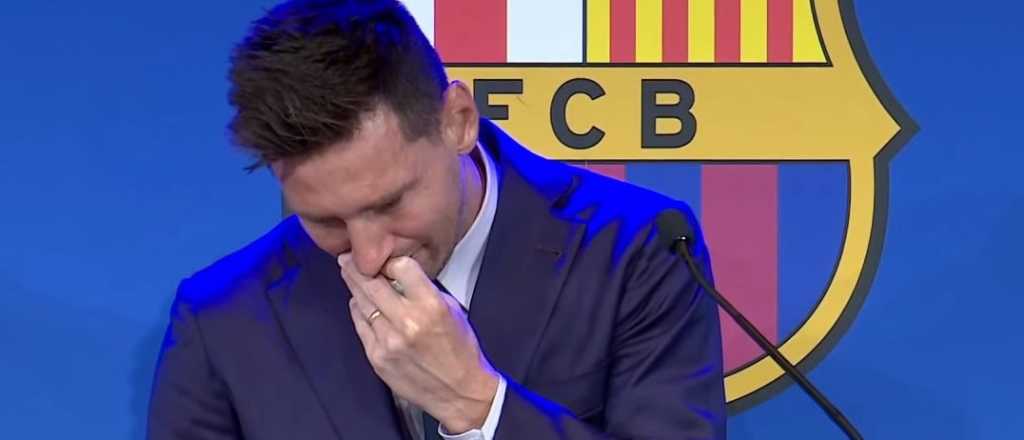 Messi, entre l&aacute;grimas: "No estaba preparado"