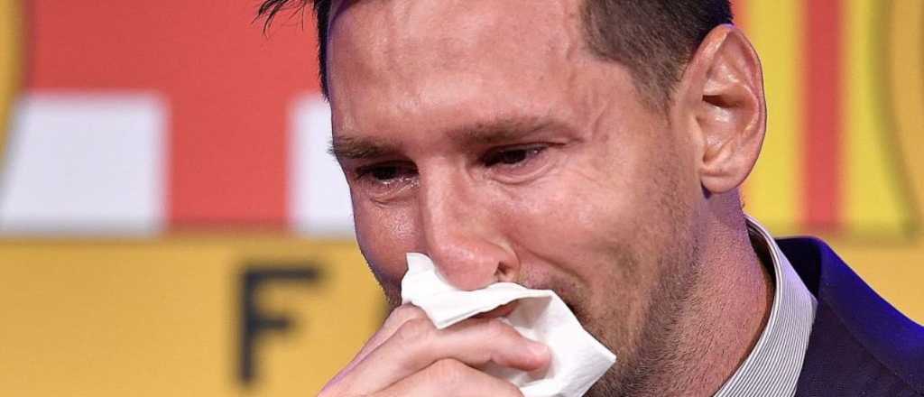 Las l&aacute;grimas de Messi hicieron llorar hasta a un camar&oacute;grafo 