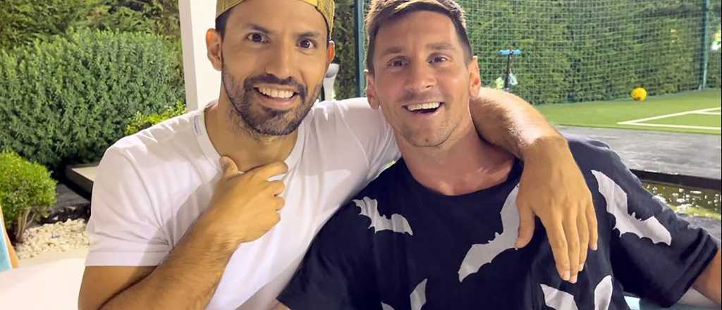 La aclaraci&oacute;n del Kun Ag&uuml;ero tras salir de la casa de Messi