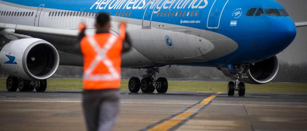 Aerolíneas Argentinas reprogramó 101 vuelos por una medida de fuerza