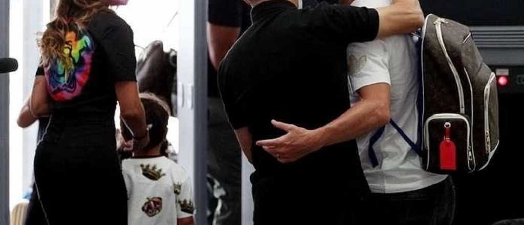 Video: el berrinche de Ciro Messi para no entrar al hotel