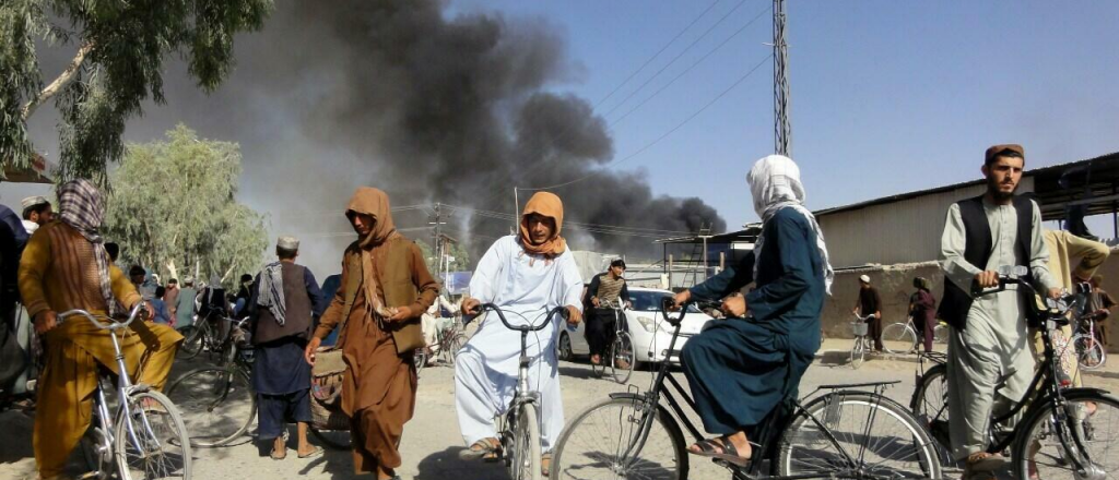 El 80% de las personas que han huido de Afganistán son mujeres y niños