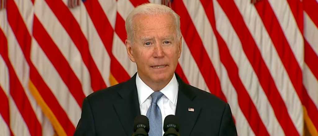 Biden defendió el "retiro de tropas de EEUU de Afganistán"