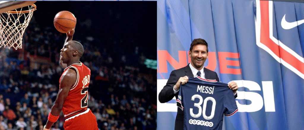 Messi ya le hizo ganar 6 millones de euros a Michael Jordan