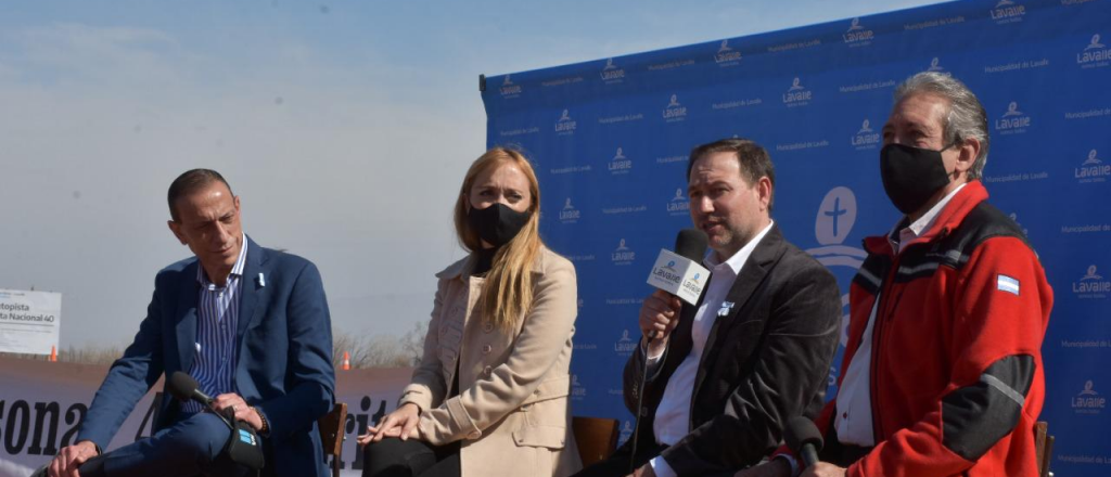 Anabel particip&oacute; en el inicio de la doble v&iacute;a San Juan - Mendoza