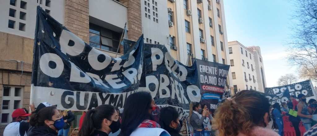 Protesta del Polo Obrero: el Centro fue un caos de tr&aacute;nsito