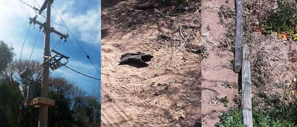 Robaba cobre en San Mart&iacute;n y recibi&oacute; una descarga