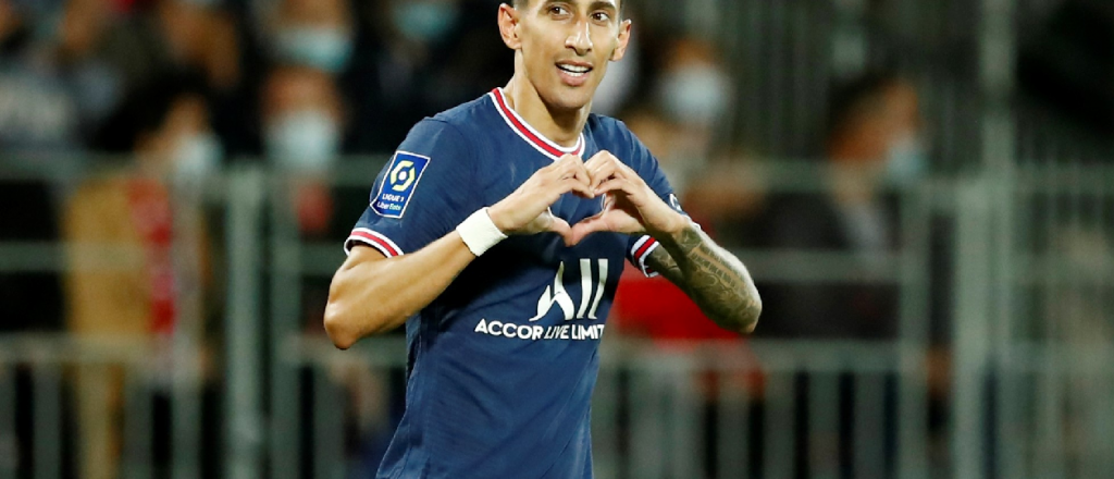 Di Mar&iacute;a y un golazo en PSG como el que hizo en la final de la Copa Am&eacute;rica
