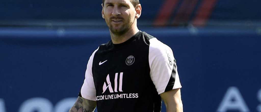 Messi regresó a París y podría debutar este domingo con el PSG