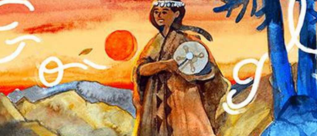 Google celebró el aniversario de Aimé Painé, la artista mapuche 