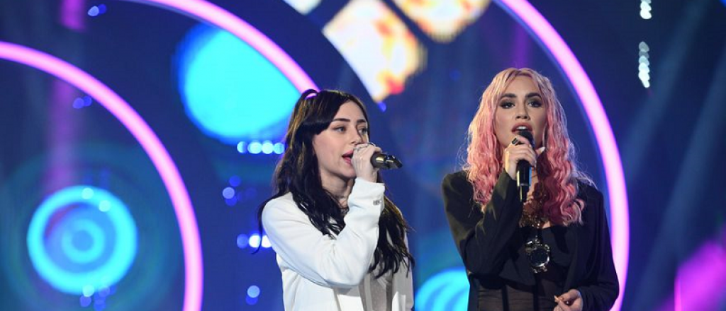 Nicki Nicole y Lali cantaron juntas por primera vez