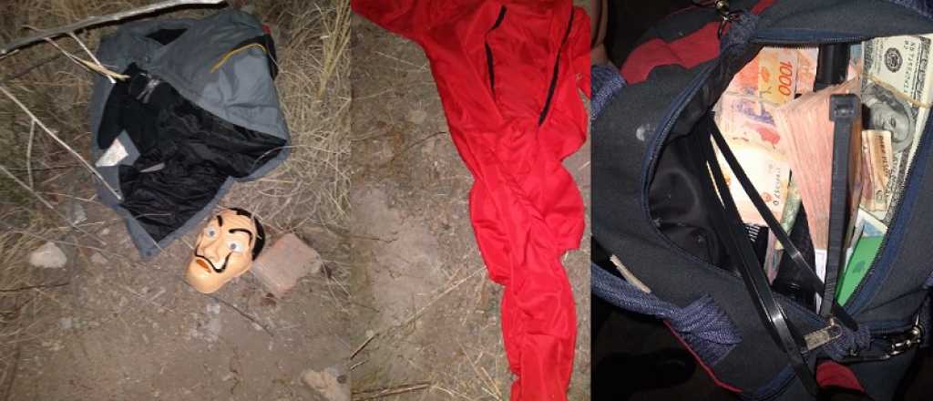 Novelesco asalto en Maipú con disfraz de La Casa de Papel