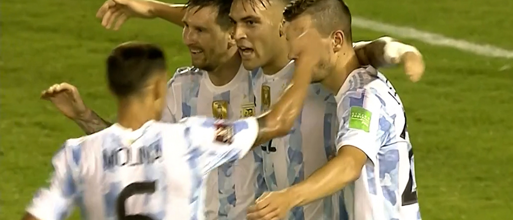 Argentina venció a Venezuela a puro fútbol champagne