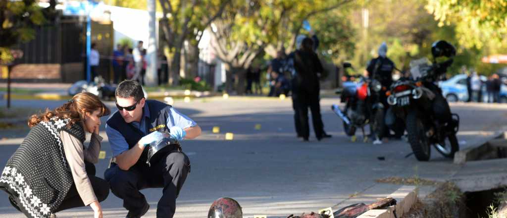 Motociclista murió después de caer a un canal en Godoy Cruz