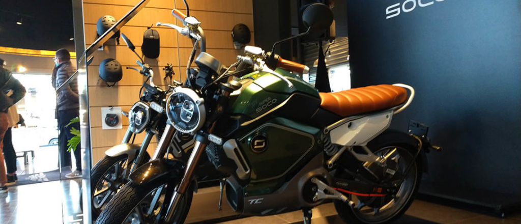 Las motos eléctricas Super Soco que financian a tasa cero en Mendoza