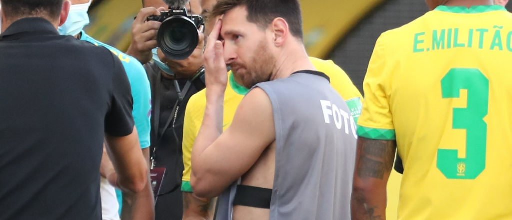 Video: la calentura de Messi por el papelón en Brasil