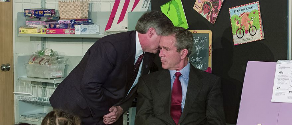 Siete minutos impávido: la reacción de Bush a los atentados