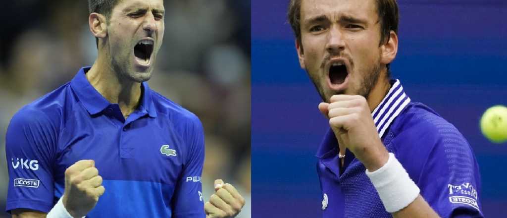 Djokovic-Medvedev: a qué hora y por dónde ver la final del US Open