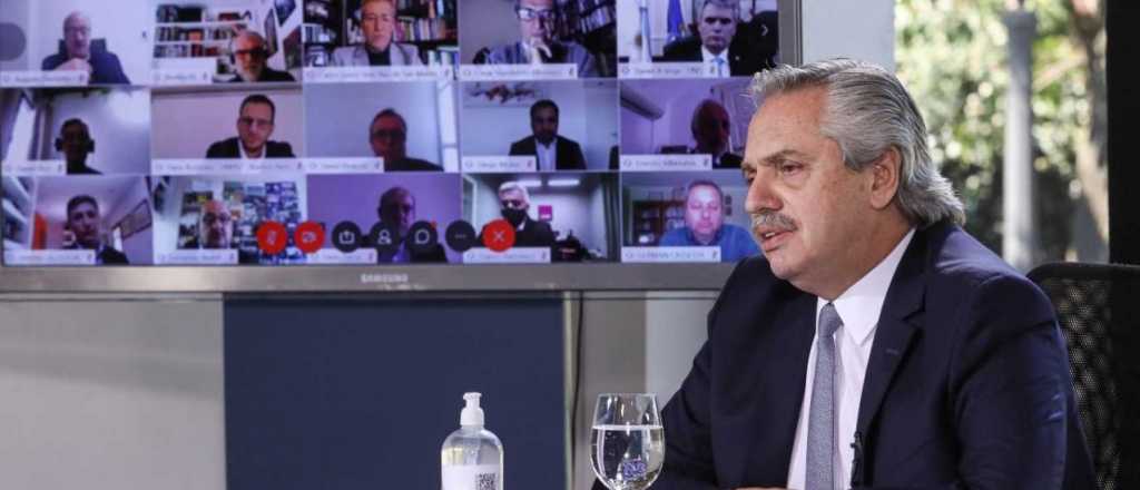 En pleno fuego cruzado, Alberto se re&uacute;ne con los ministros