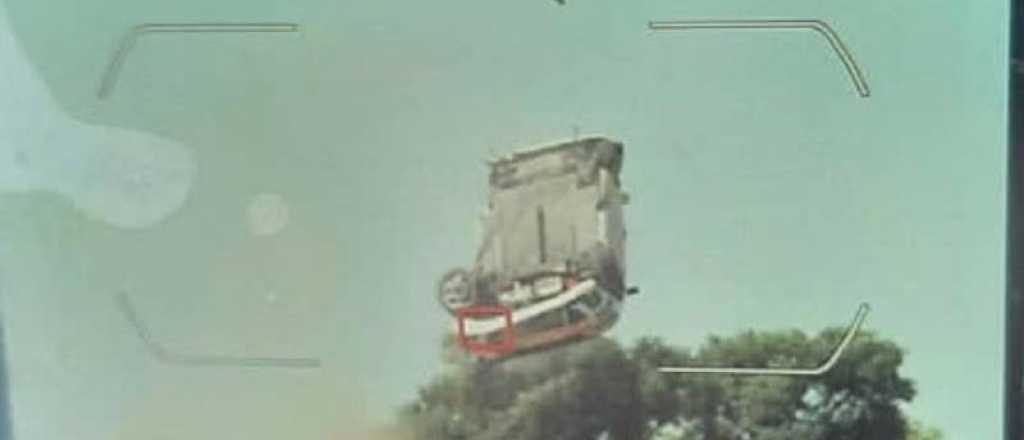 Un auto voló por los aires en el Turismo Nacional en Córdoba