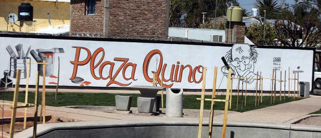 Ya se puede disfrutar de la nueva plaza Quino en Guaymallén