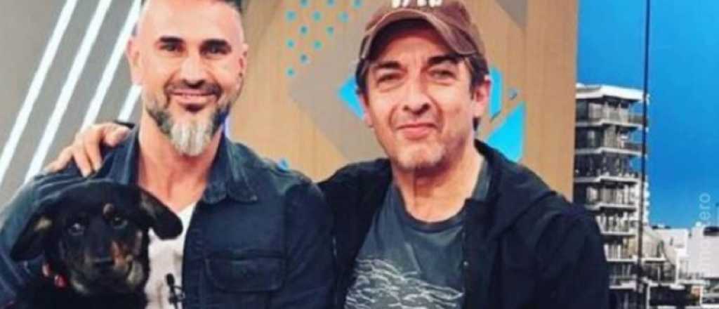Ricardo Dar&iacute;n interrumpi&oacute; en vivo con un perro que rescat&oacute;