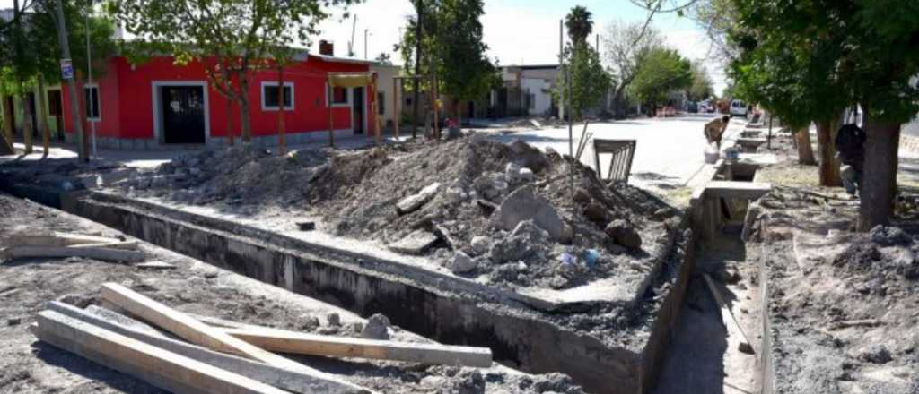 Guaymall&eacute;n avanza con las obras h&iacute;dricas en Los Corralitos
