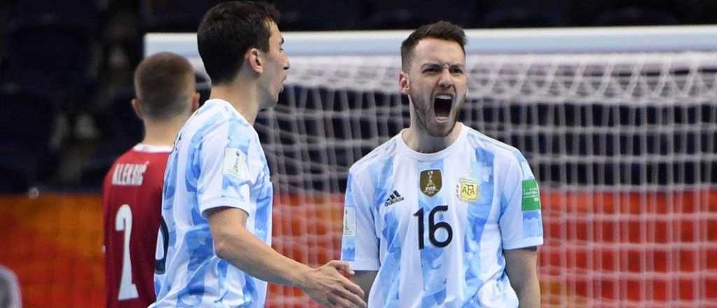La Selección de Futsal goleó a Paraguay y clasificó a Cuartos
