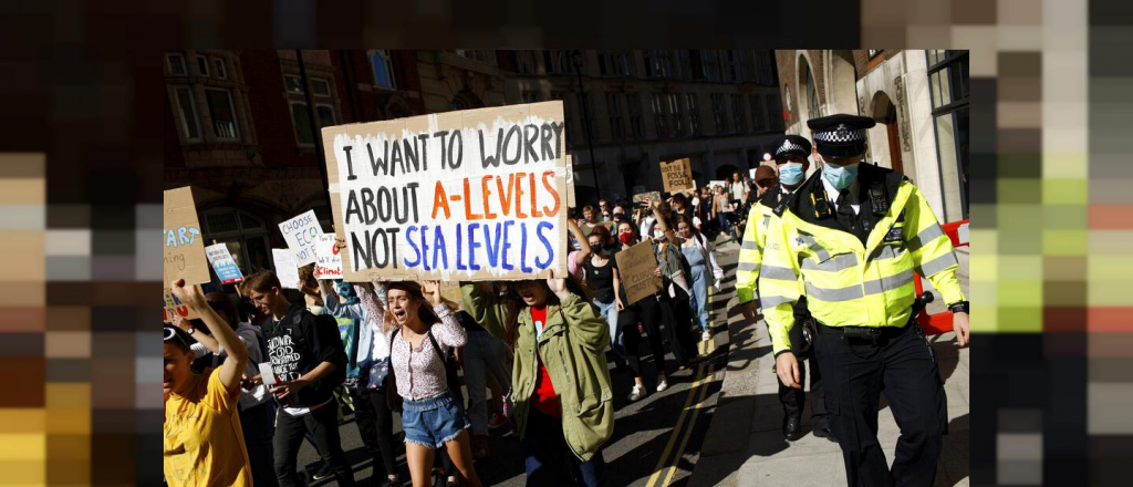 Detenidos en Londres en la protesta por el cambio climático