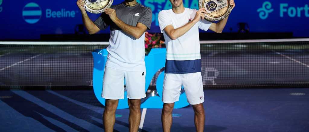 El argentino Molteni, campe&oacute;n de Nur-Sult&aacute;n en dobles