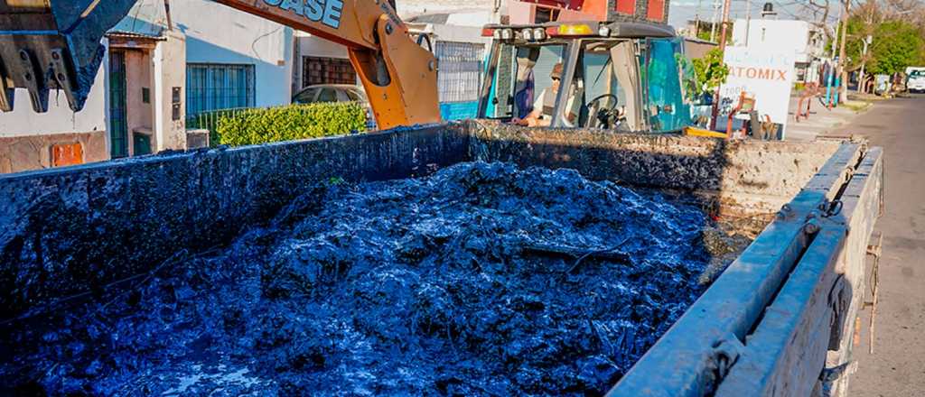 Las Heras recolectó 80 toneladas de basura de El Plumerillo