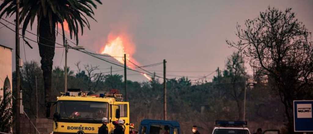 Volc&aacute;n en La Palma: una nueva boca de lava enciende la alarma