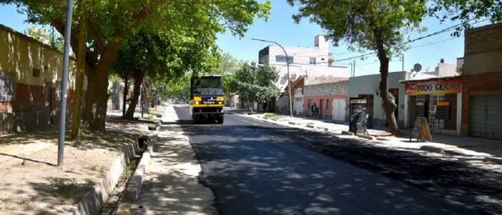 Guaymallén acondicionó una transitada calle de San José