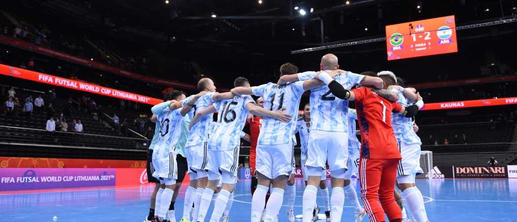 Mundial de Futsal: cómo ver la final entre Argentina y Portugal