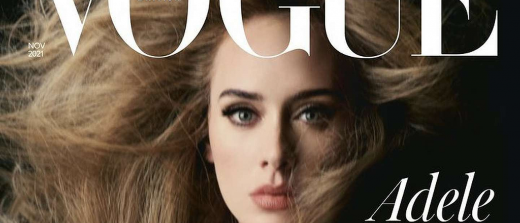 Reapareci&oacute; Adele despu&eacute;s de 5 a&ntilde;os y es tapa de Vogue