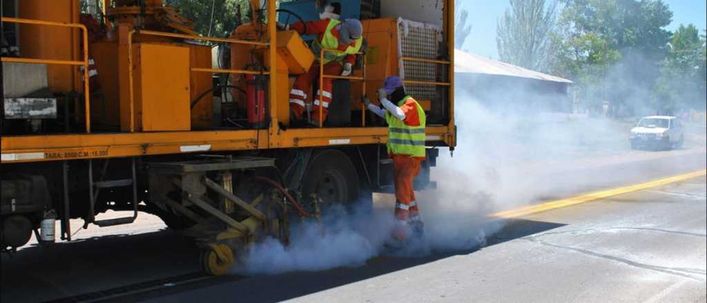 Mendoza suma tareas de mantenimientos en rutas del Este provincial