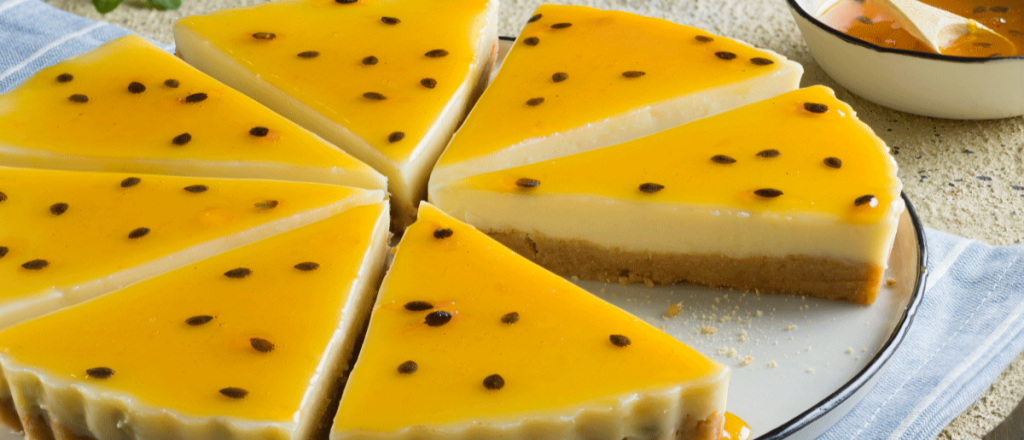 Rico y novedoso: aprendé a preparar cheesecake de maracuyá